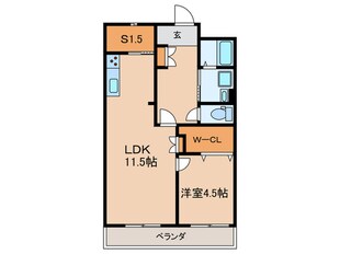 西川ビルの物件間取画像